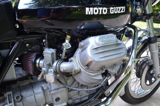 Illustration for article titled For $5,400, Could This 1975 Moto Guzzi 850-T Mean V Is For Victory?